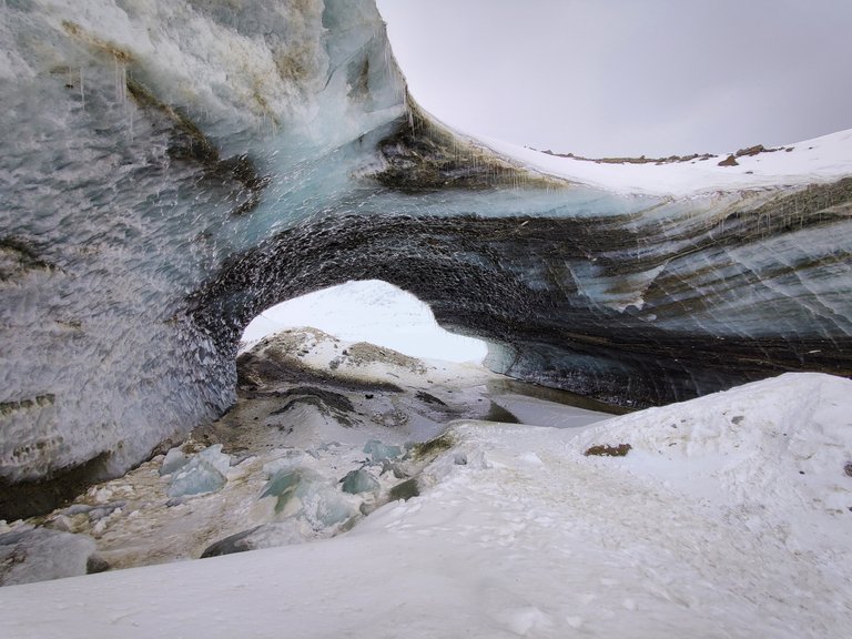 glacier entrance