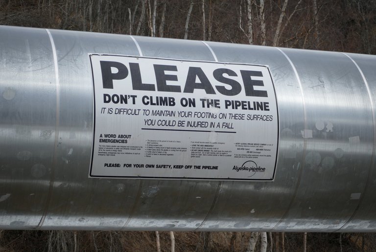 Don't climb pipe