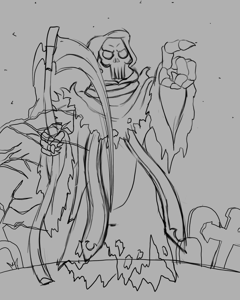 Grim Reaper Simpsons Style — Hive