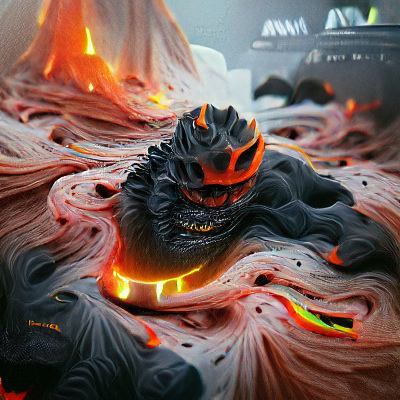 AI Living Lava