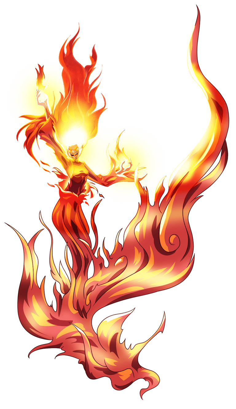 FIRE ELEMENTAL🔥 Splinterlands Art Contest SPT W-223 — Hive