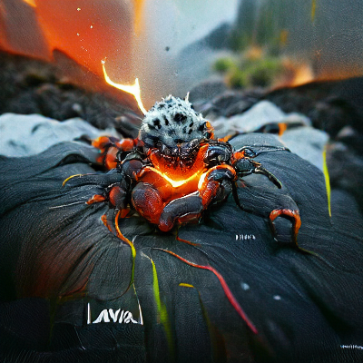 AI Lava Spider