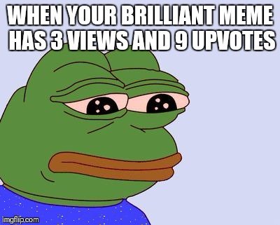 Pepe Meme Upvotes