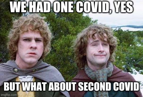 WE HAD ONE COVID, YES, BUT WHAT ABOUT SECOND COVID
