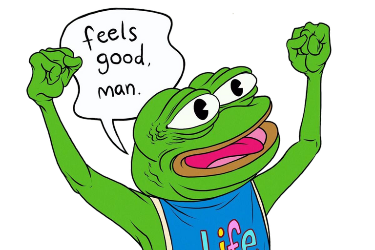 Pepe feels good man