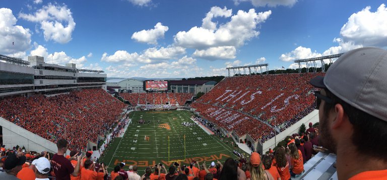 Hokies football game