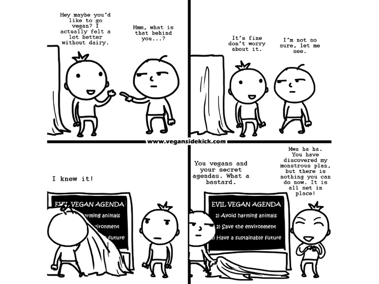 Vegan Sidekick Comic Image