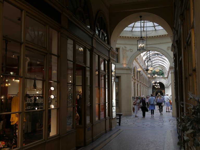 intérieur de la Galerie Vivienne