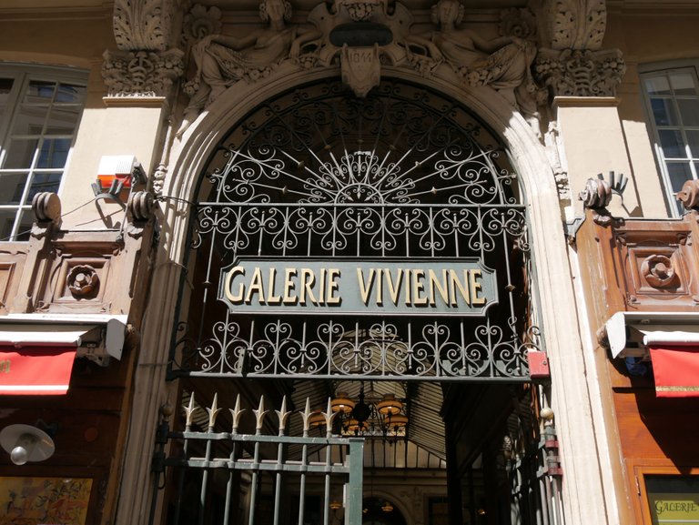 entrée de la Galerie Vivienne