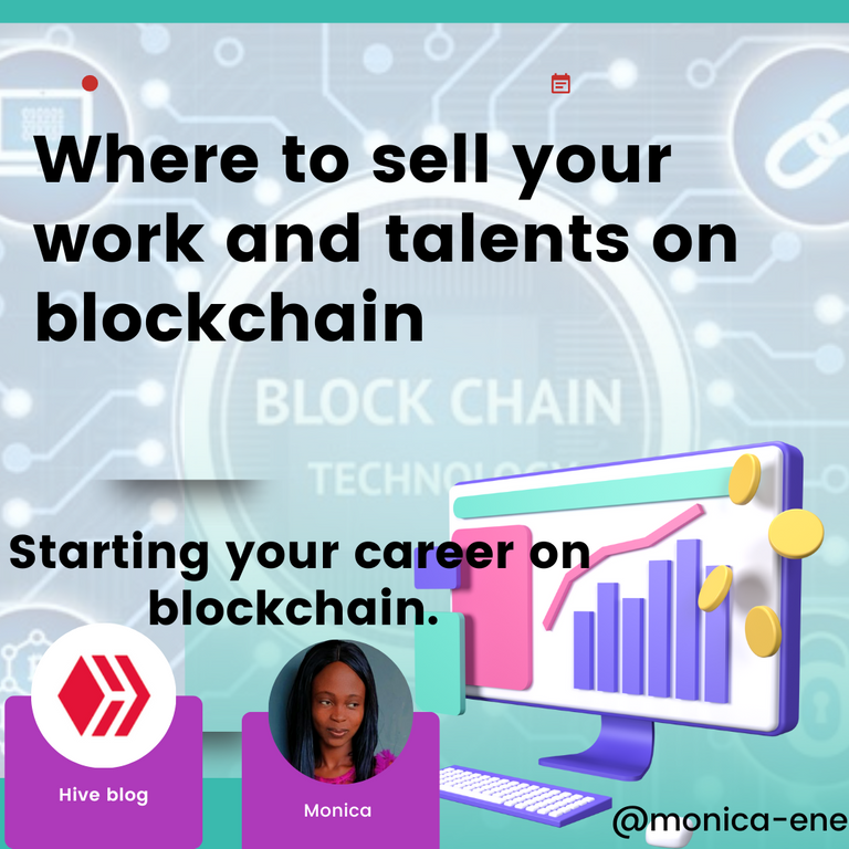 Starting your career on blockchain,  simple guide on where to sell your work on blockchain.  