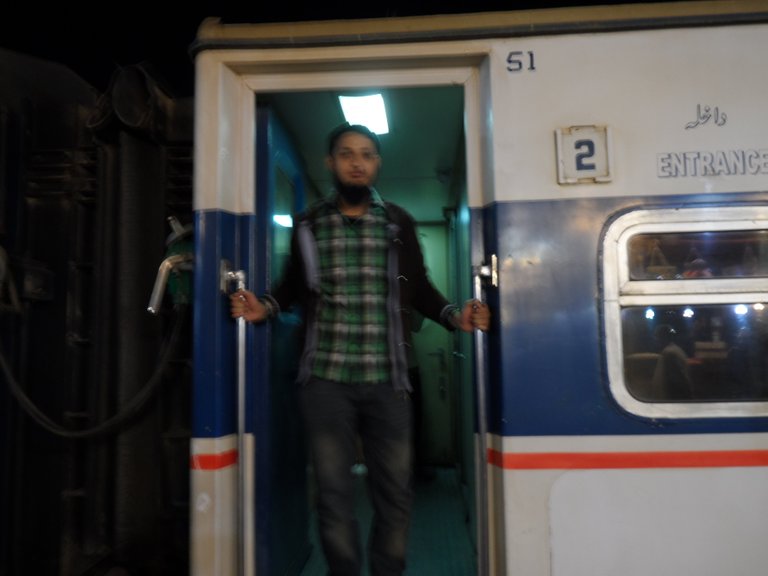 Abdul Moiz Khanzada on Train