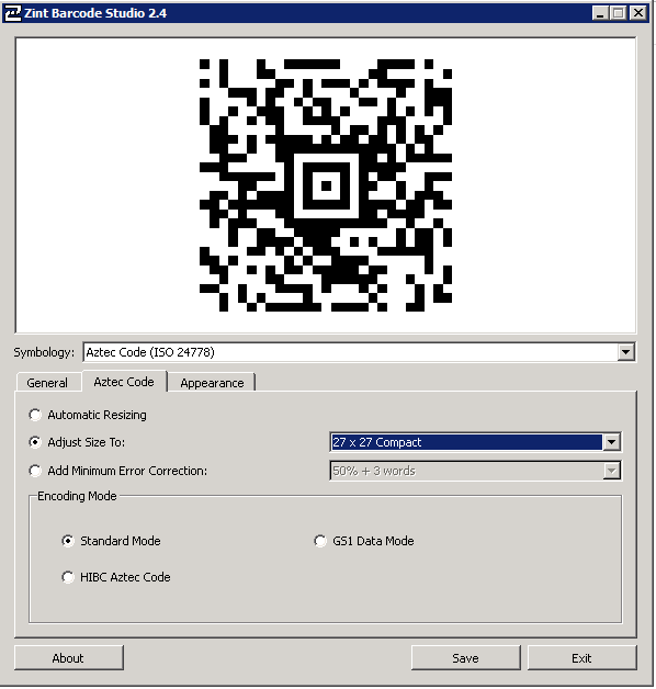 Modify barcode