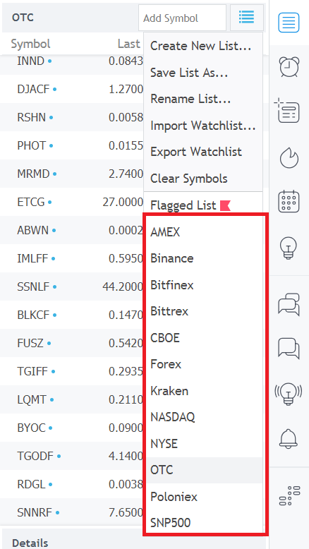 Watchlist-Collection-for-Tradingview