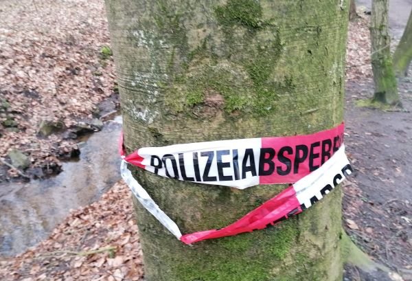 Polizei Absperrung