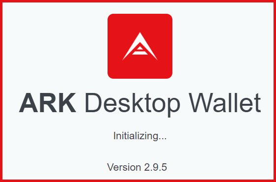 Download the 2.9.5 Ark Wallet