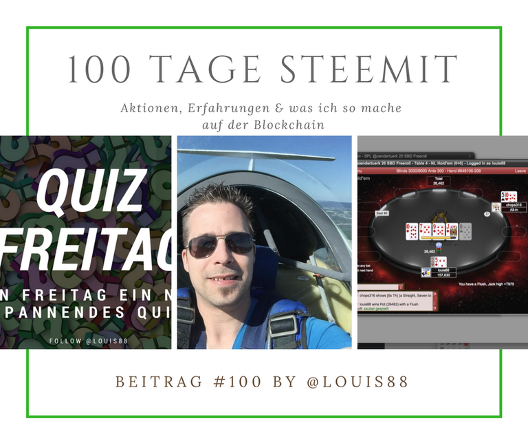 100 Tage auf Steemit