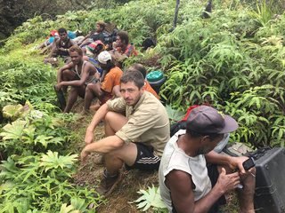 Dr Tyrone Lavery - white guy in the middle