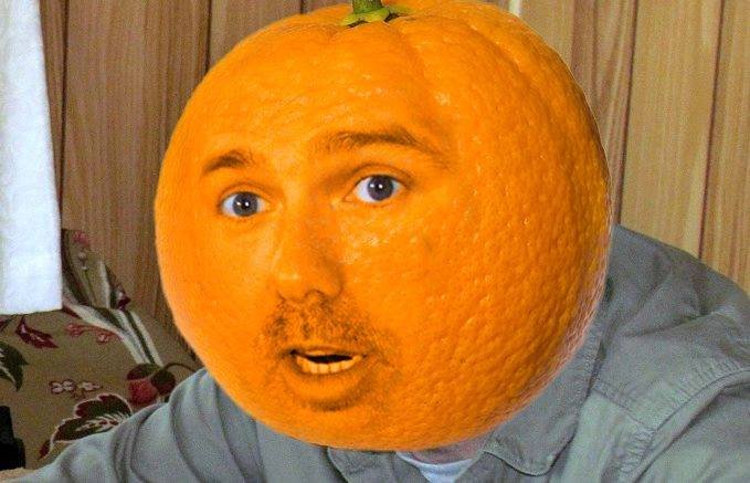 Image result for karl pilkington orange