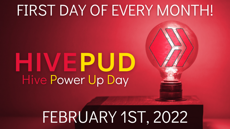 HivePUD first day of every month Feb 1 2022 announcement blog graphic.png