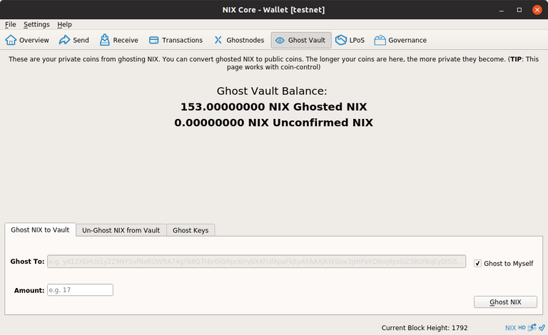Ghosted NIX