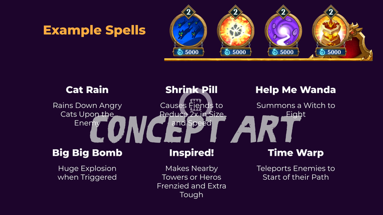Spell Examples