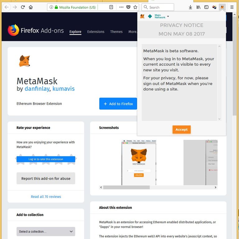 Metamask chrome extension download