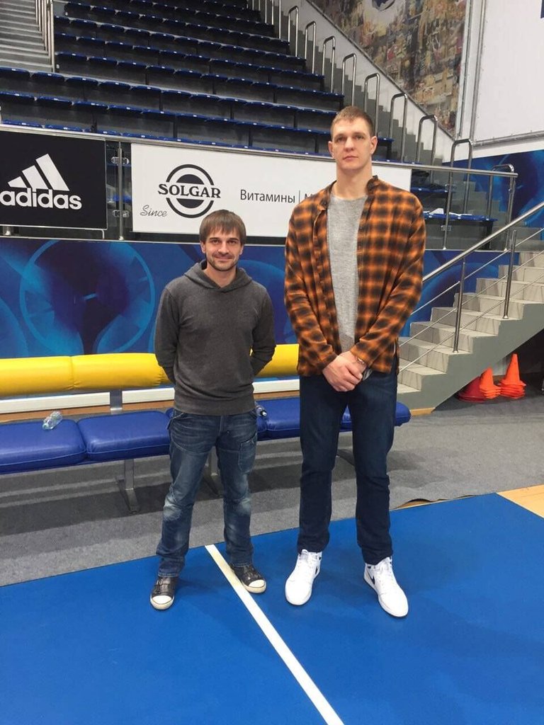 Timofey Mozgov and Co-Founder 