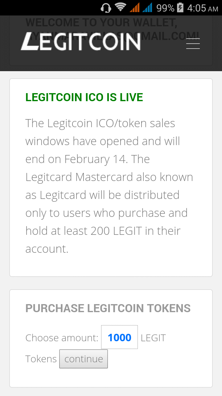 Legitcoin