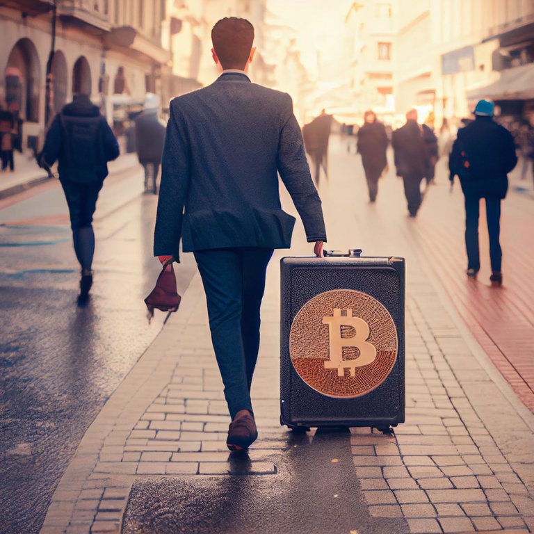 Beggars_a_Bitcoin_suitcase_being_held_by_a_banker_walking_throu_2f0062ec65ab4f29a7b8c39533154b62.png