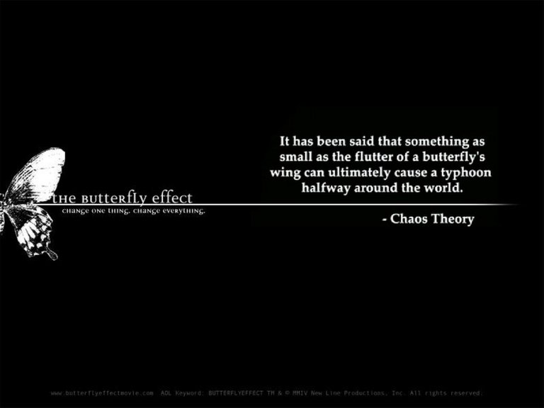 The Butterfly Effect