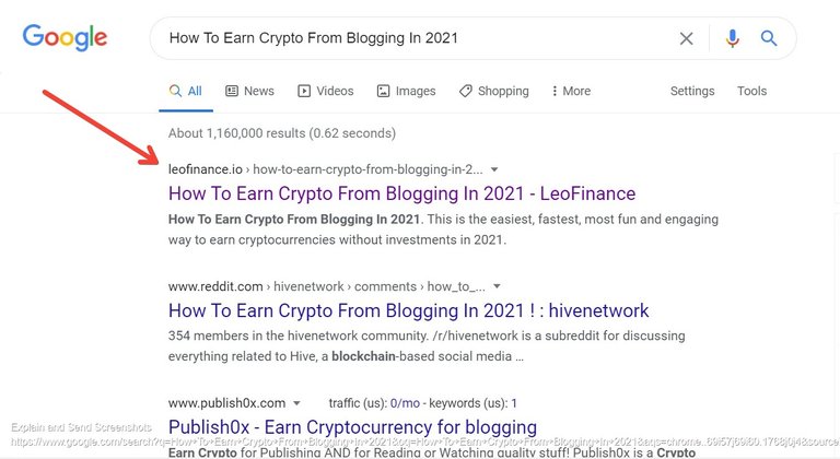 Screenshot of How To Earn Crypto From Blogging In 2021  Google Search.jpg