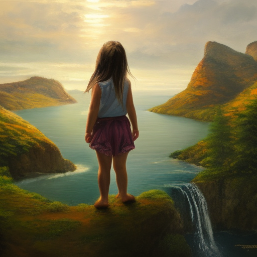 2968935778_A_oil_painting_of_a_girl_discovering_a_spectacular_new_found_land__detailed__realistic__HQ__4K__conc.png