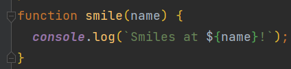 Smile function