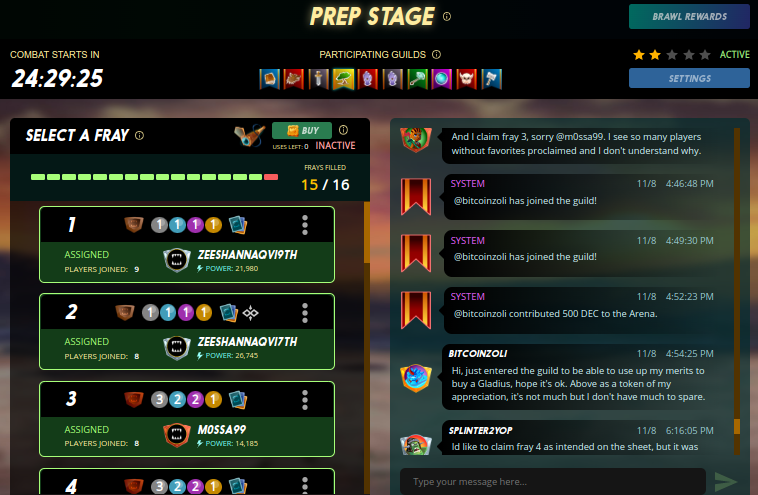 A hitchhiker visiting our Guild Store