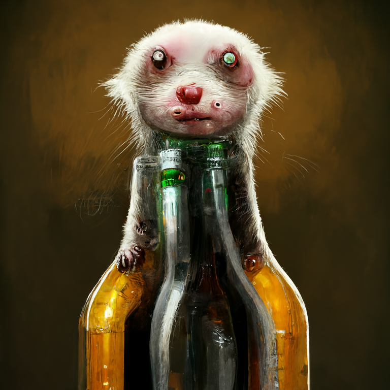 humanoid alcoholic ferret