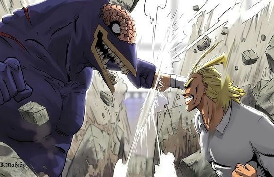 All Might vs Nomu