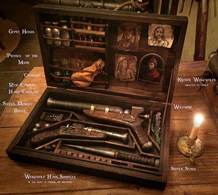Medieval Werewolf Hunter Kit
