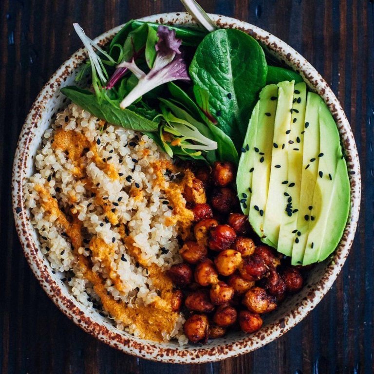 VEGAN BUDDHA BOWL #veganDishes