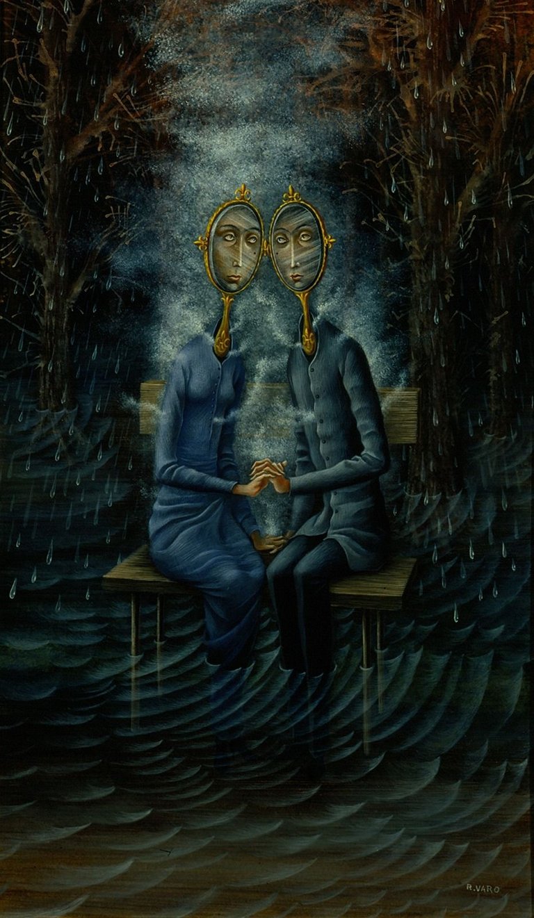 Remedios Varo, Los amantes (1963)