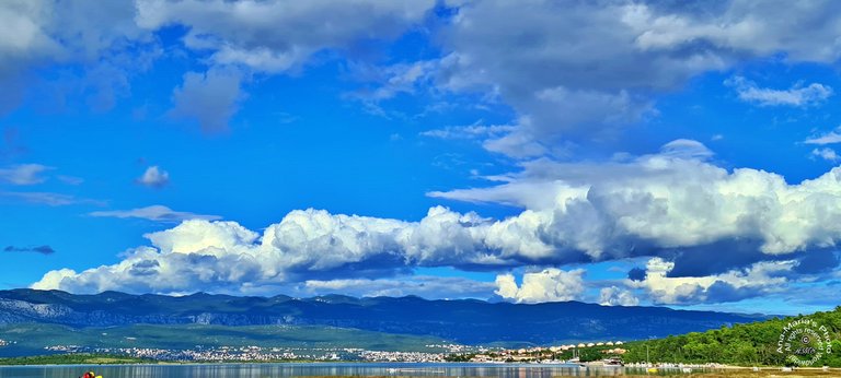 The View of The Mainland from Island Krk - Croatia