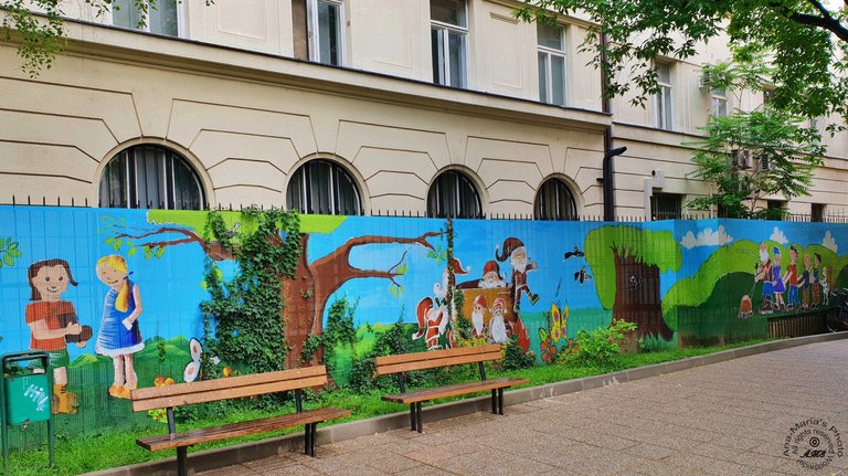 Mural - Fairy Tales on the Fence