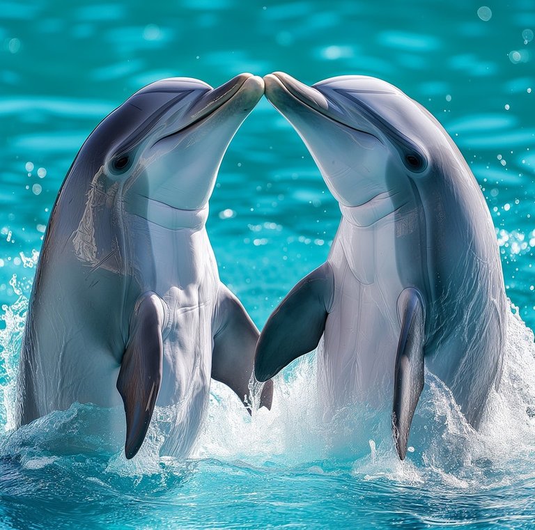 Two Dolphins