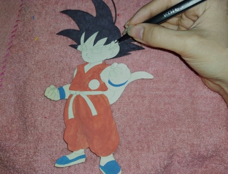 DIY - Goku niño???? personaje de la serie 