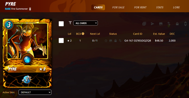 PYRE Untamed Edition Gold Foil Card