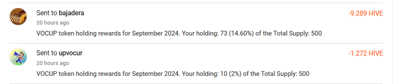 Sent Rewards for September 2024 - 3