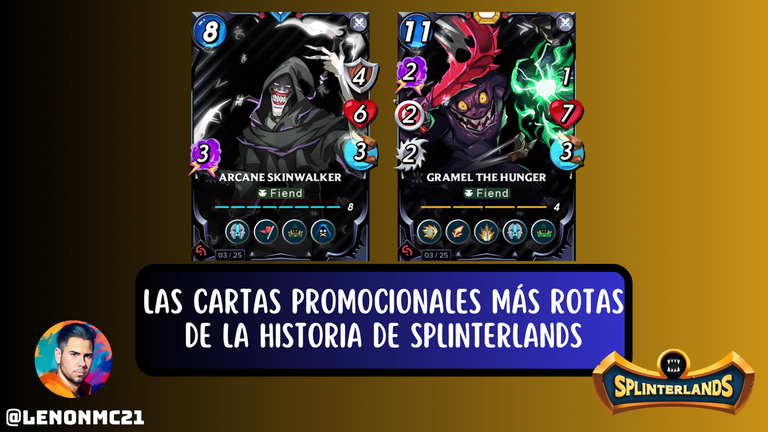 Las cartas promocionales más ROTAS de la historia de Splinterlands [ES-EN]