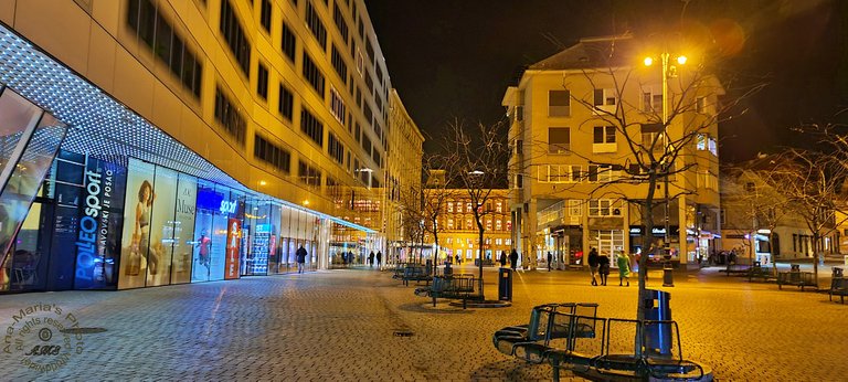 Zagreb at Night - European Square