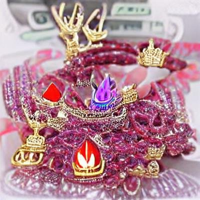 Beautiful Purple Crown