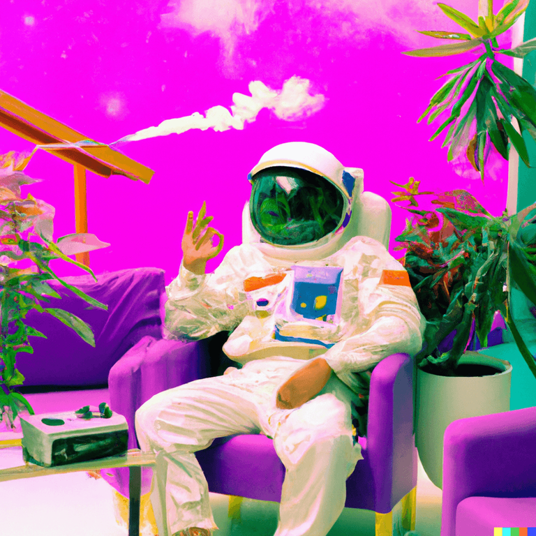 High astronaut 1 