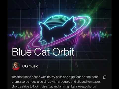 Twiggy.lat Techno Trance - Blue Cat Orbit #twiggy #techno #trance